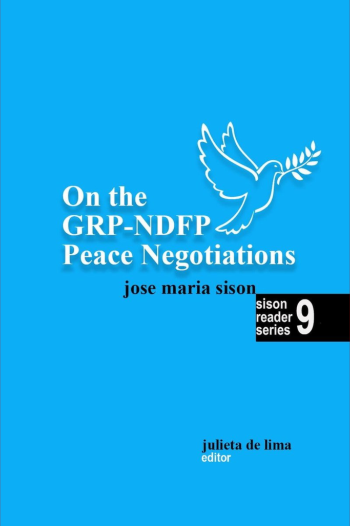 Sison Reader Series Book 9: On the GRP-NDFP Peace Negotiations